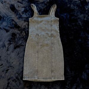Art Class Gray Denim Dress